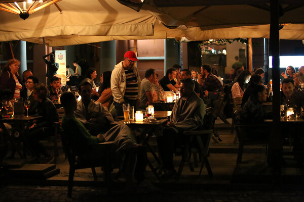 유니온 광장의 밤.