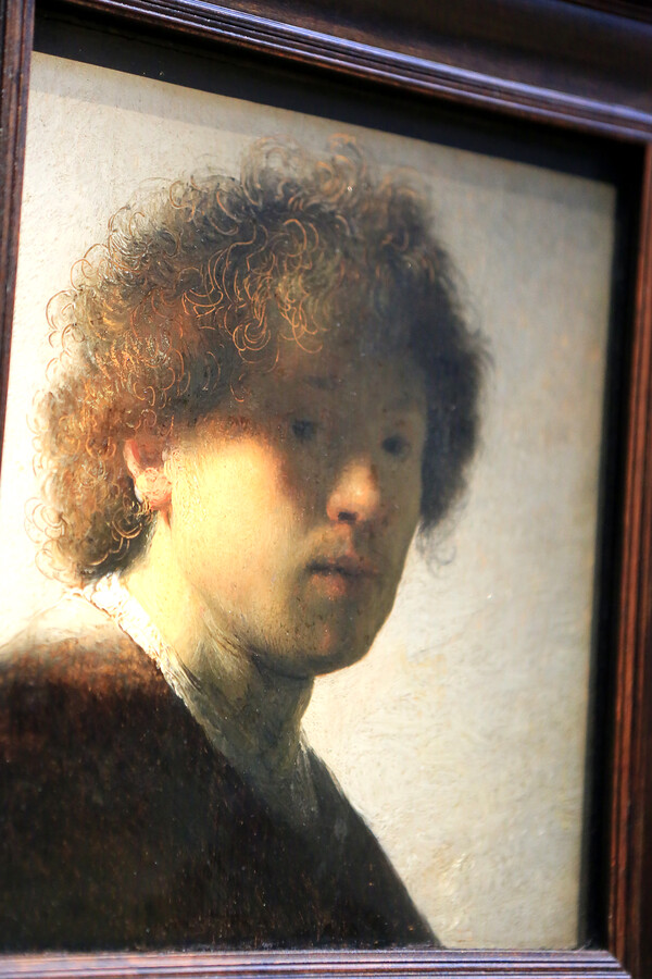 렘브란트의 '자화상'.