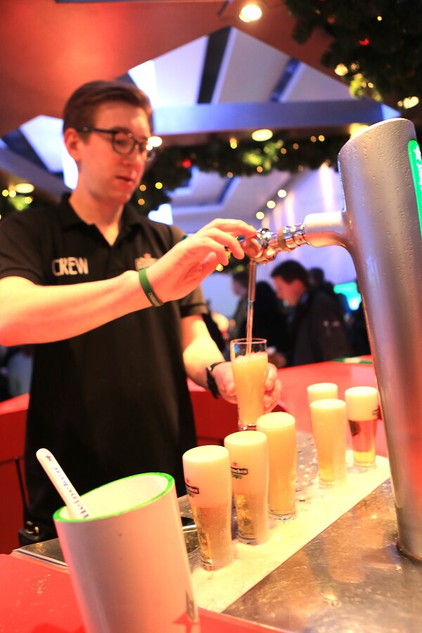 하이네켄 맥주 시음.