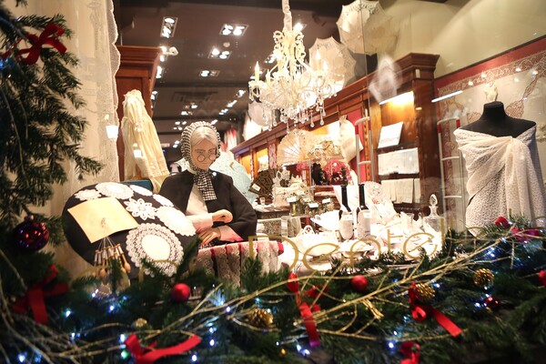 아름다운 가게 내부.