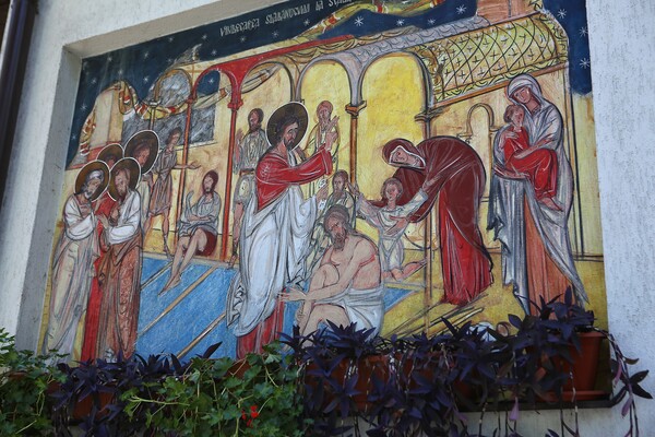 삼위일체 정교회 그림.