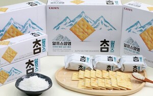 [신상템] "40년 만에 소금 바꿨다"... 크라운 참 크래커, 신제품 '참 알... - 뉴스 썸네일 이미지